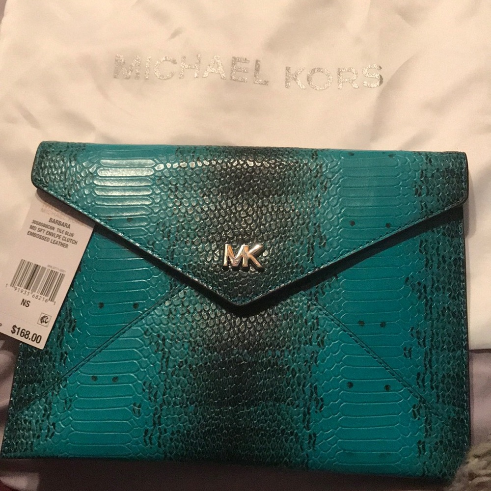 Michael Kors envelope clutch